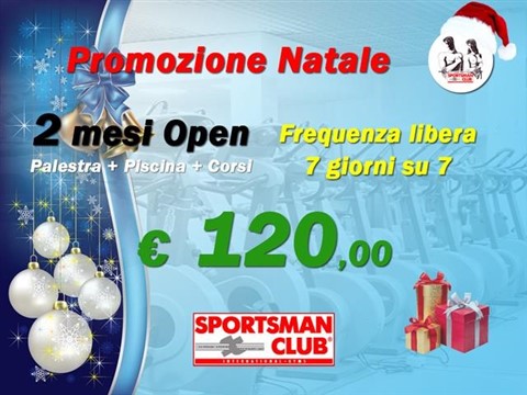 Offerta Palestra Sportsman Club Milano