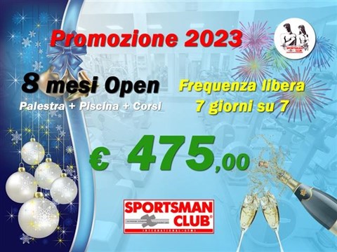 OFFERTA SPECIALE 2023 - Offerta Palestra Sportsman Club Mila